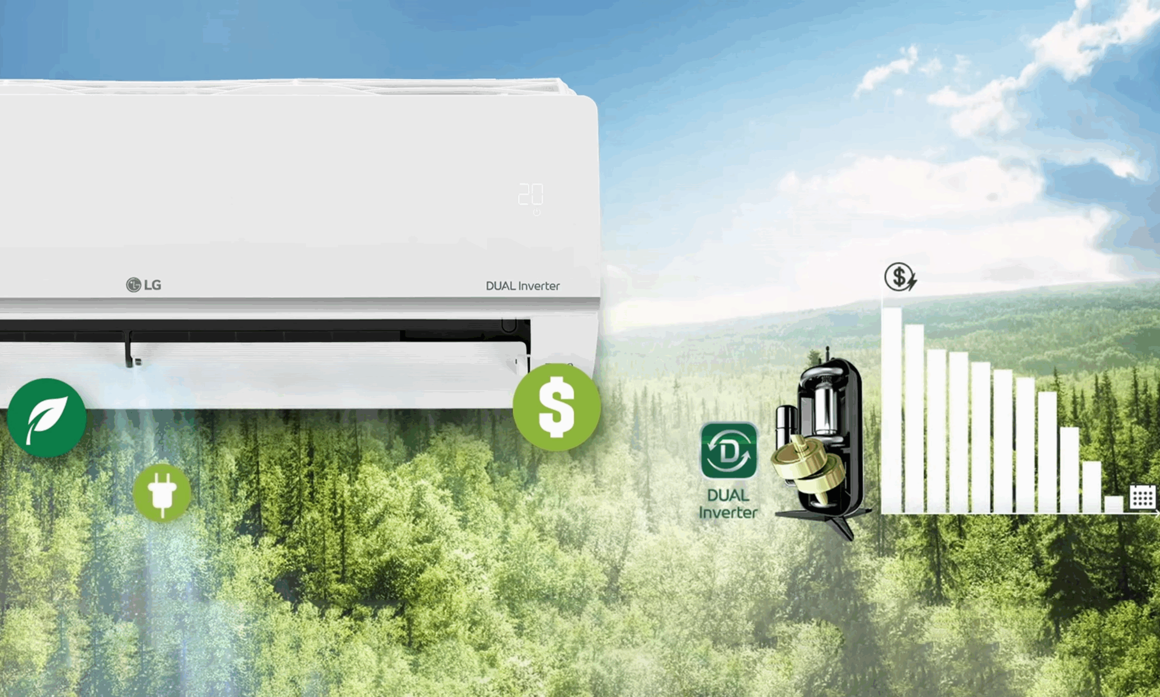 Обігрів кондиціонером взимку: скільки реально споживає інверторний LG та як економити на опаленні